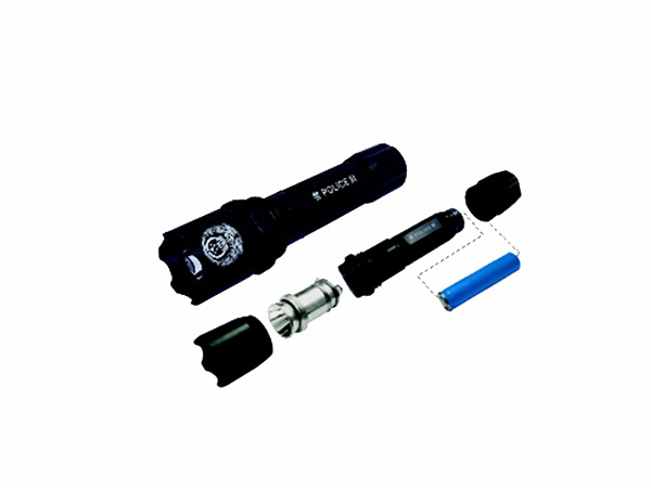 Single alarm shortlisted flashlight